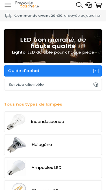 ampoulepascher.fr