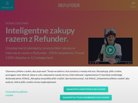 'refunder.pl' screenshot