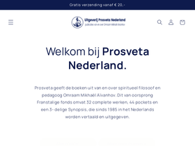 prosveta.nl homepage screenshot