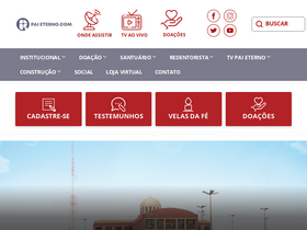 'paieterno.com.br' screenshot