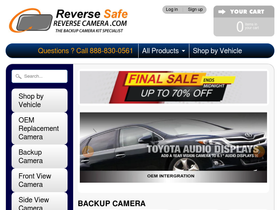 backup-camera.com homepage screenshot