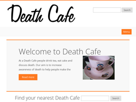 'deathcafe.com' screenshot