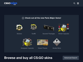 'csgoskins.gg' screenshot
