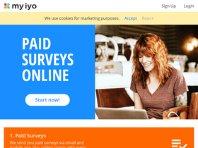 'myiyo.com' screenshot