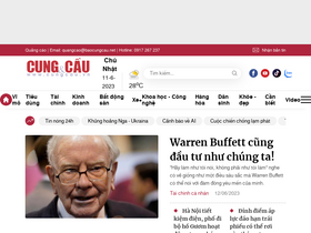 'cungcau.vn' screenshot