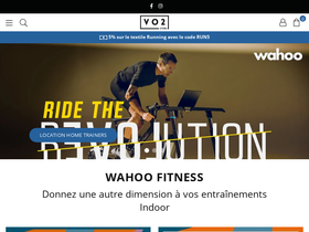vo2store.ma homepage screenshot