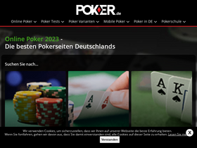'poker.de' screenshot