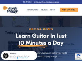 'tonypolecastro.com' screenshot