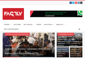 'factly.in' screenshot