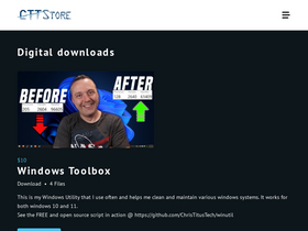 'cttstore.com' screenshot