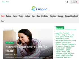 'euspert.com' screenshot