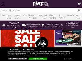 'pmtonline.co.uk' screenshot