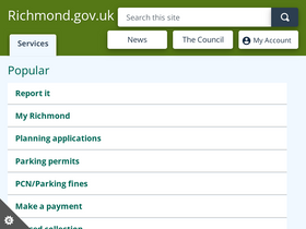 'richmond.gov.uk' screenshot