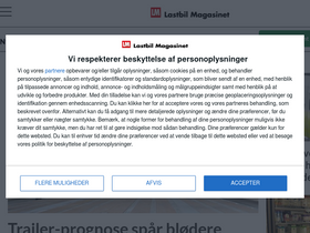 'lastbilmagasinet.dk' screenshot