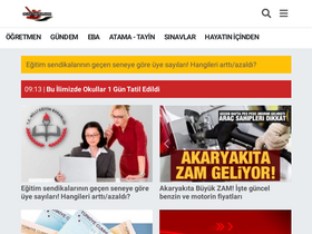 'ogretmenx.com' screenshot