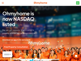 'ohmyhome.com' screenshot