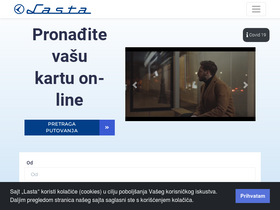 'lasta.rs' screenshot
