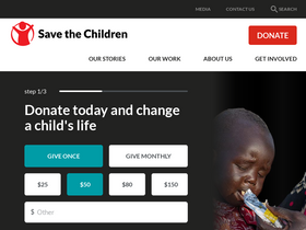 'savethechildren.org.au' screenshot