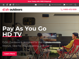 'dishformyrv.com' screenshot