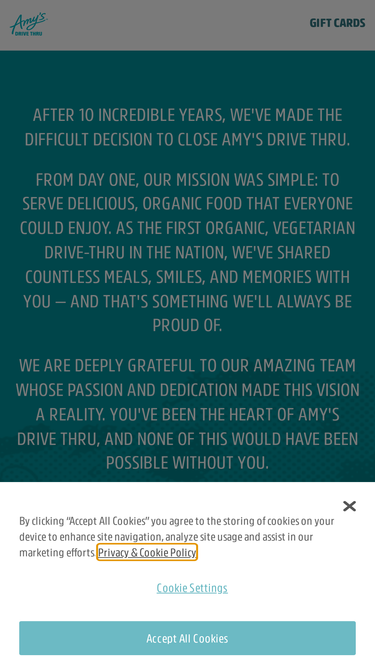 amysdrivethru.com