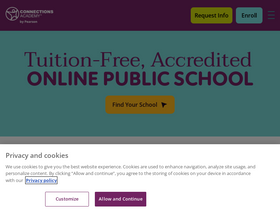 'connectionsacademy.com' screenshot