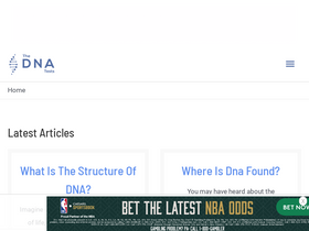 'thednatests.com' screenshot