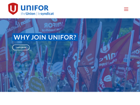 'unifor.org' screenshot