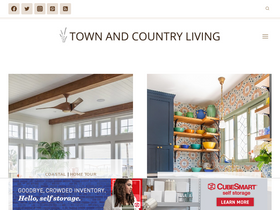 'town-n-country-living.com' screenshot
