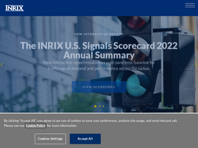 'inrix.com' screenshot