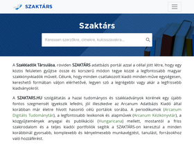 szaktars.hu