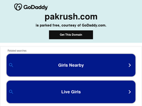 'pakrush.com' screenshot