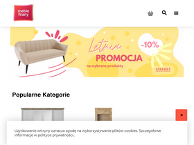 'meblefirany.pl' screenshot