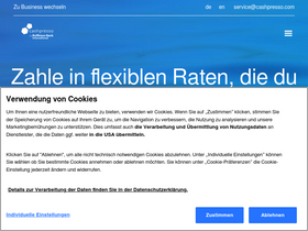 'cashpresso.com' screenshot
