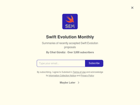swiftevolution.substack.com