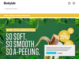 'bodylab.dk' screenshot