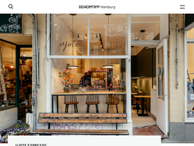 'geheimtipphamburg.de' screenshot
