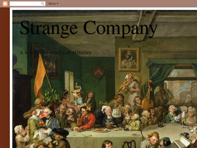 'strangeco.blogspot.com' screenshot