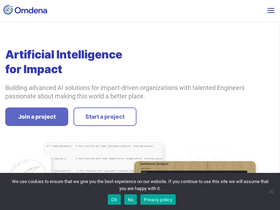 'omdena.com' screenshot
