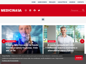 'medicinasa.com.br' screenshot