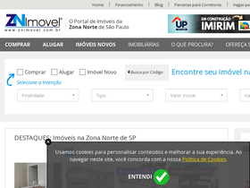 'm.znimovel.com.br' screenshot