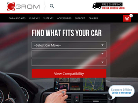 'gromaudio.com' screenshot