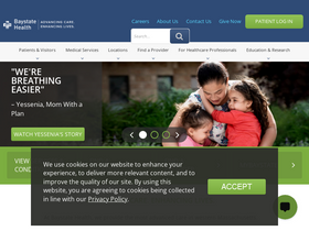 'baystatehealth.org' screenshot