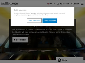 'eurotunnel.com' screenshot