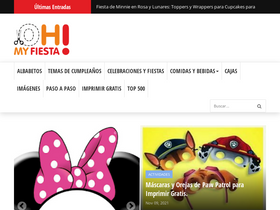 'ohmyfiesta.com' screenshot