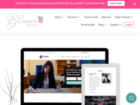 'blossomthemes.com' screenshot