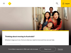 'commbank.com.au' screenshot