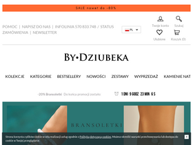 'bydziubeka.pl' screenshot