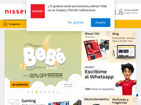 'nissei.com' screenshot