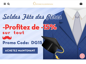 'obtenircollierprenom.fr' screenshot