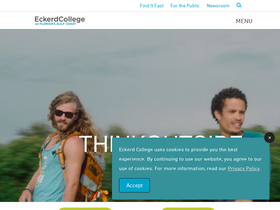 'eckerd.edu' screenshot